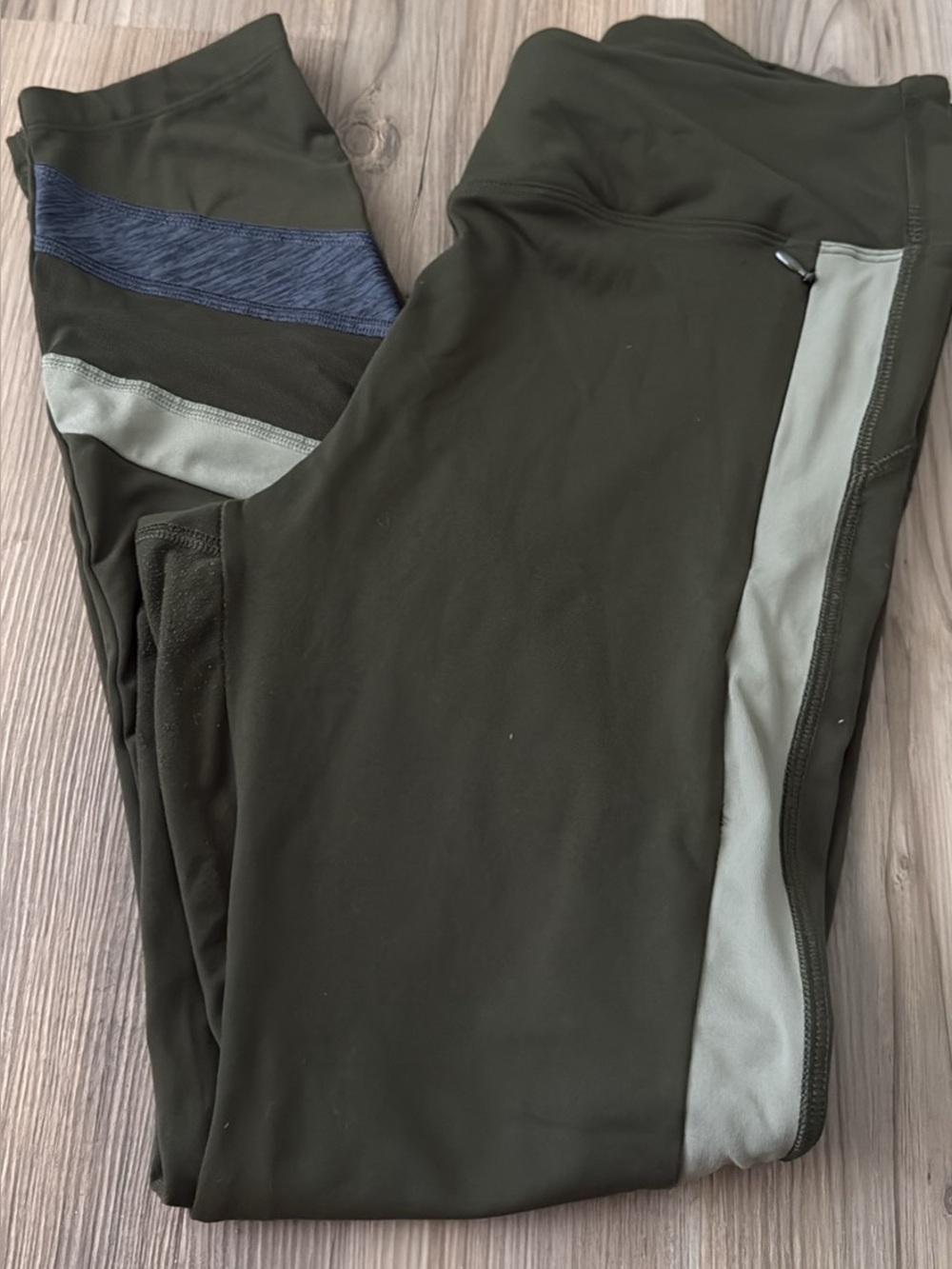 PINK Victoria's Secret Olive Green Active Leggings
